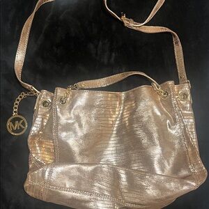 Michael Kors Rose Gold Shoulder Bag